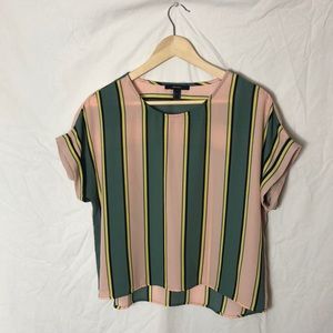 Forever 21 Striped Blouse (C)